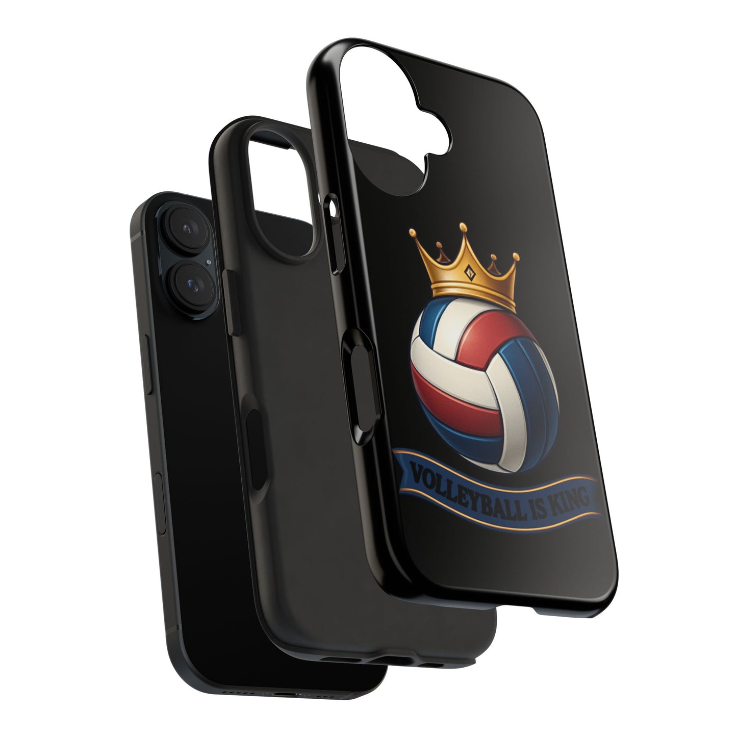 Volleyball Is King - Tough Phone Cases