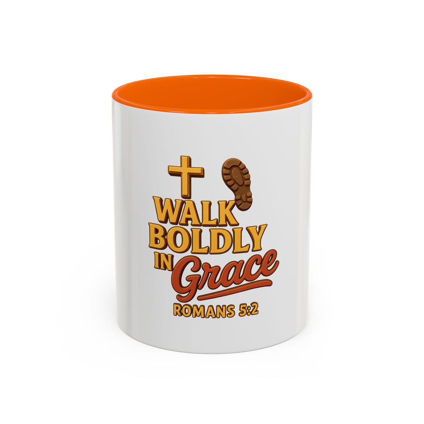 Walk Boldly in Grace – Inspirational Mug Collection (11oz)
