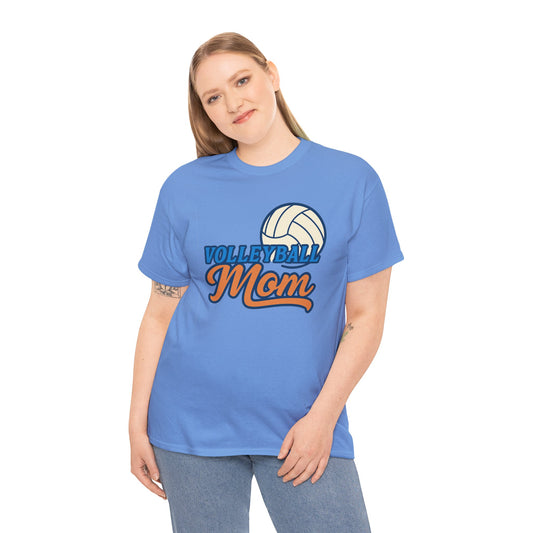 "Volleyball Mom" Heavy Cotton Tee