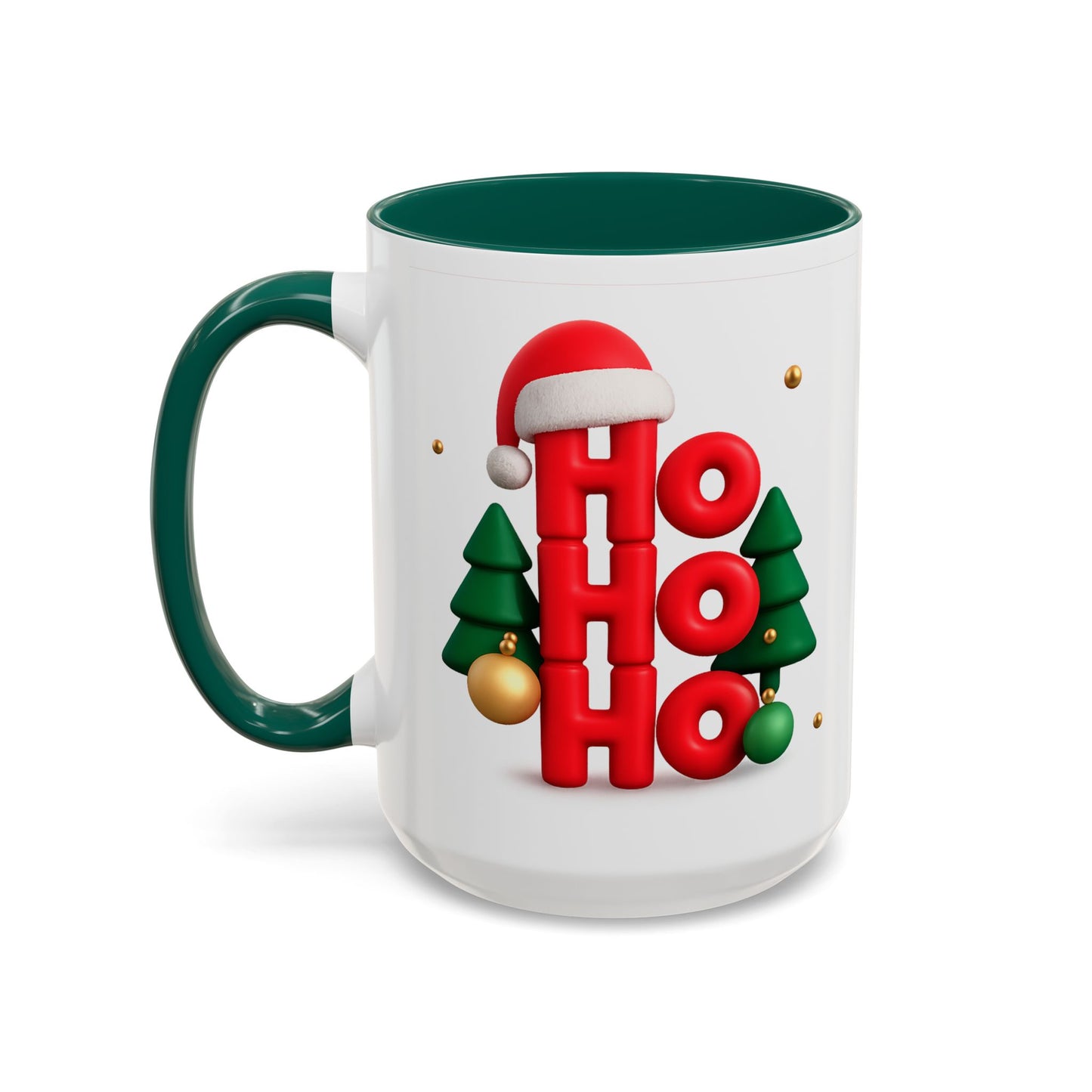 "Ho Ho Ho" Accent Mug