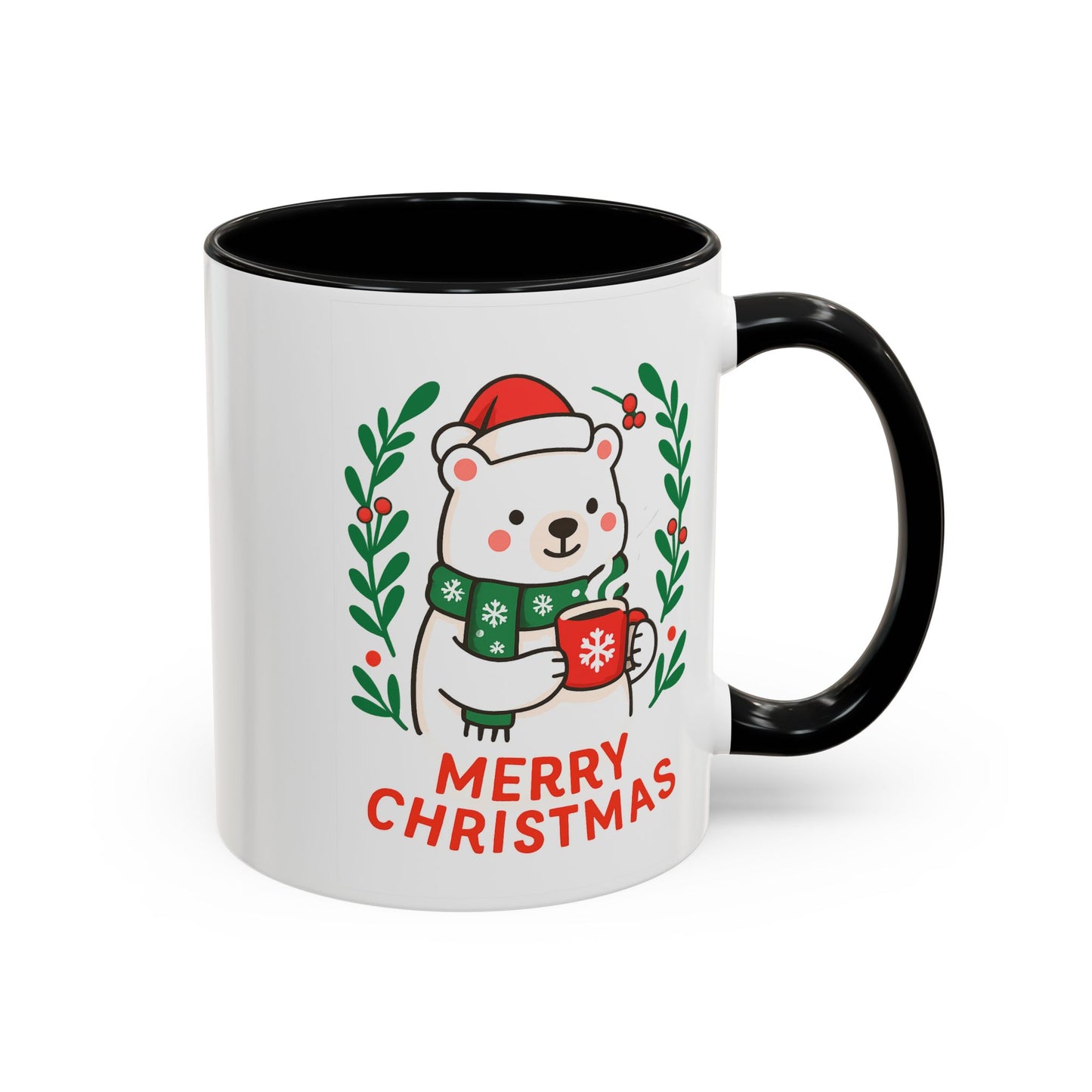 "Merry Christmas" Accent Mug