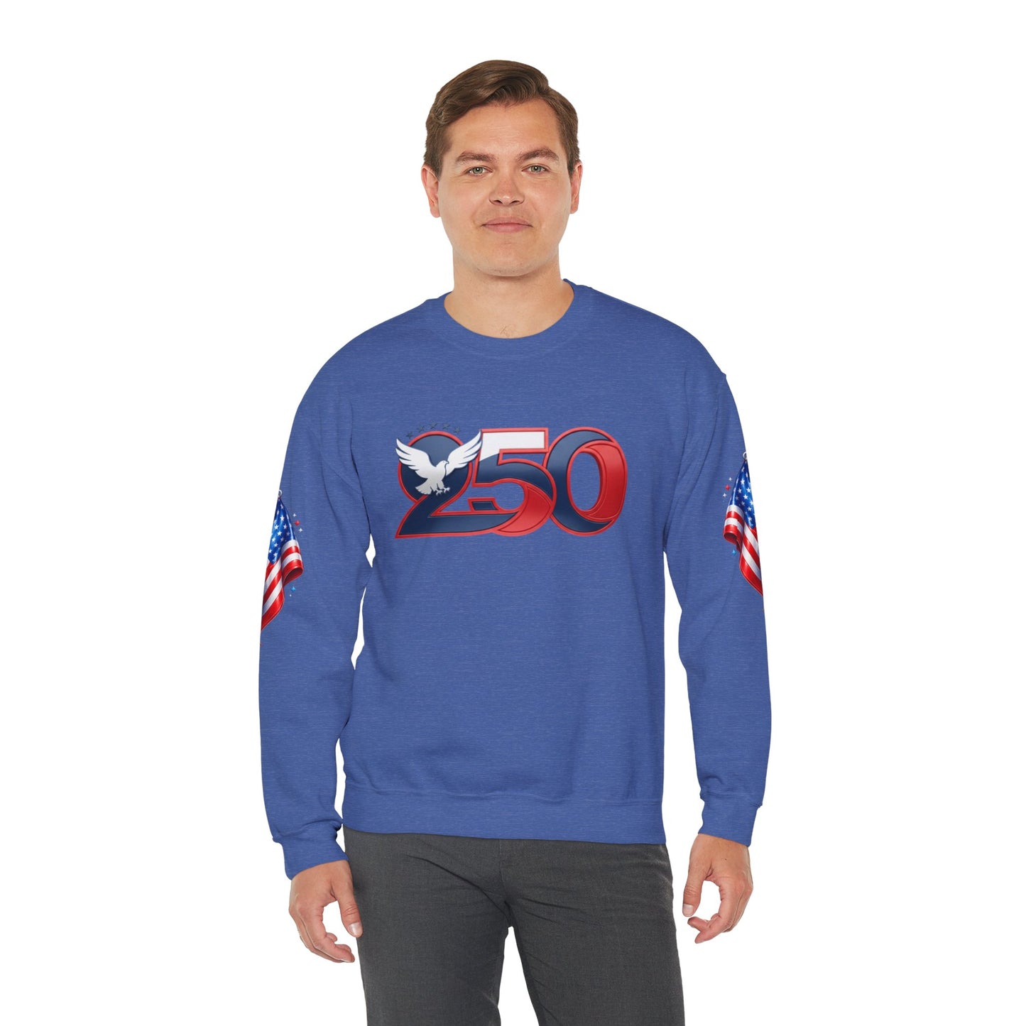 America250 Legacy Eagle Sweatshirt – Limited Edition Unisex Heavy Blend™ Crewneck Sweatshirt