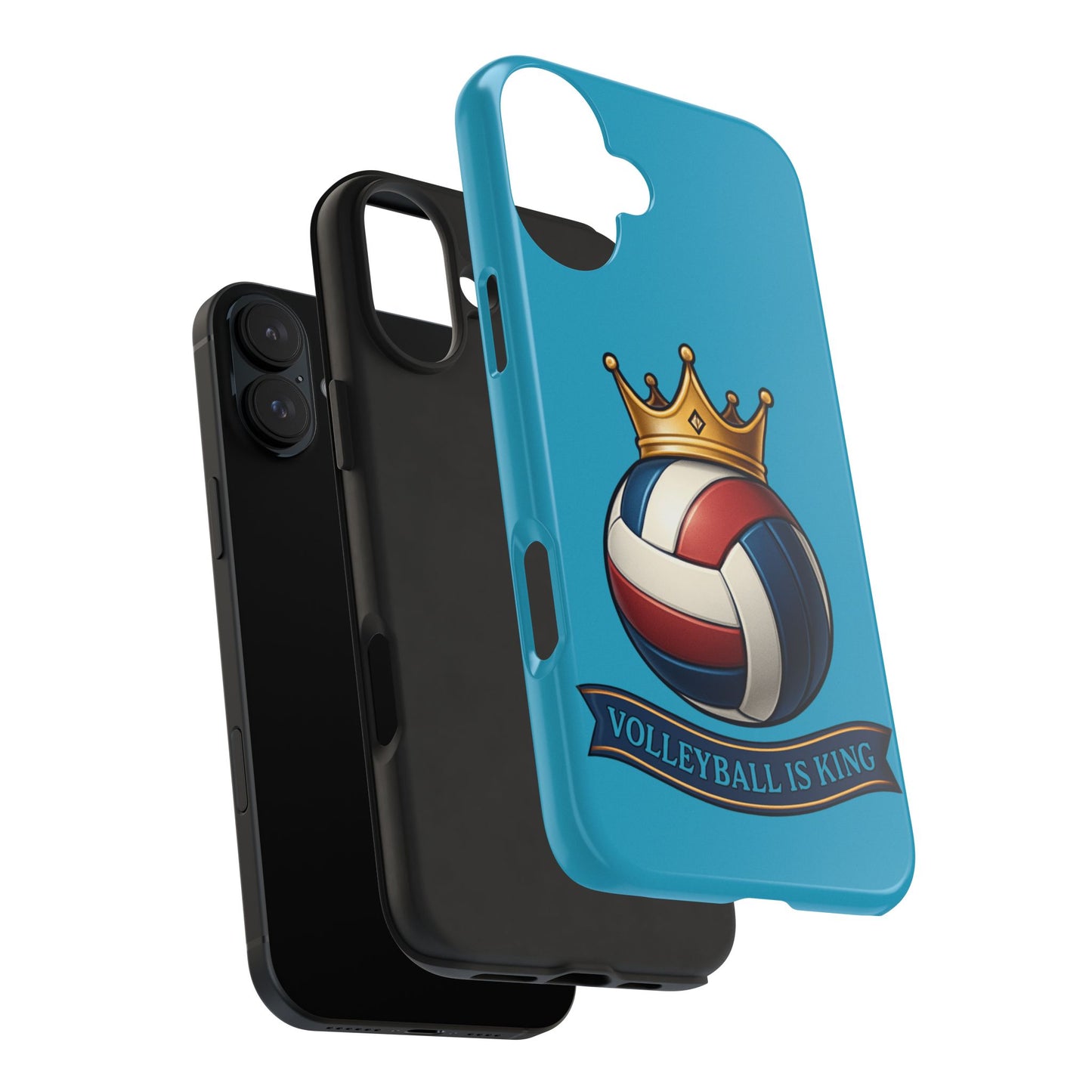 Volleyball Is King - Tough Phone Cases