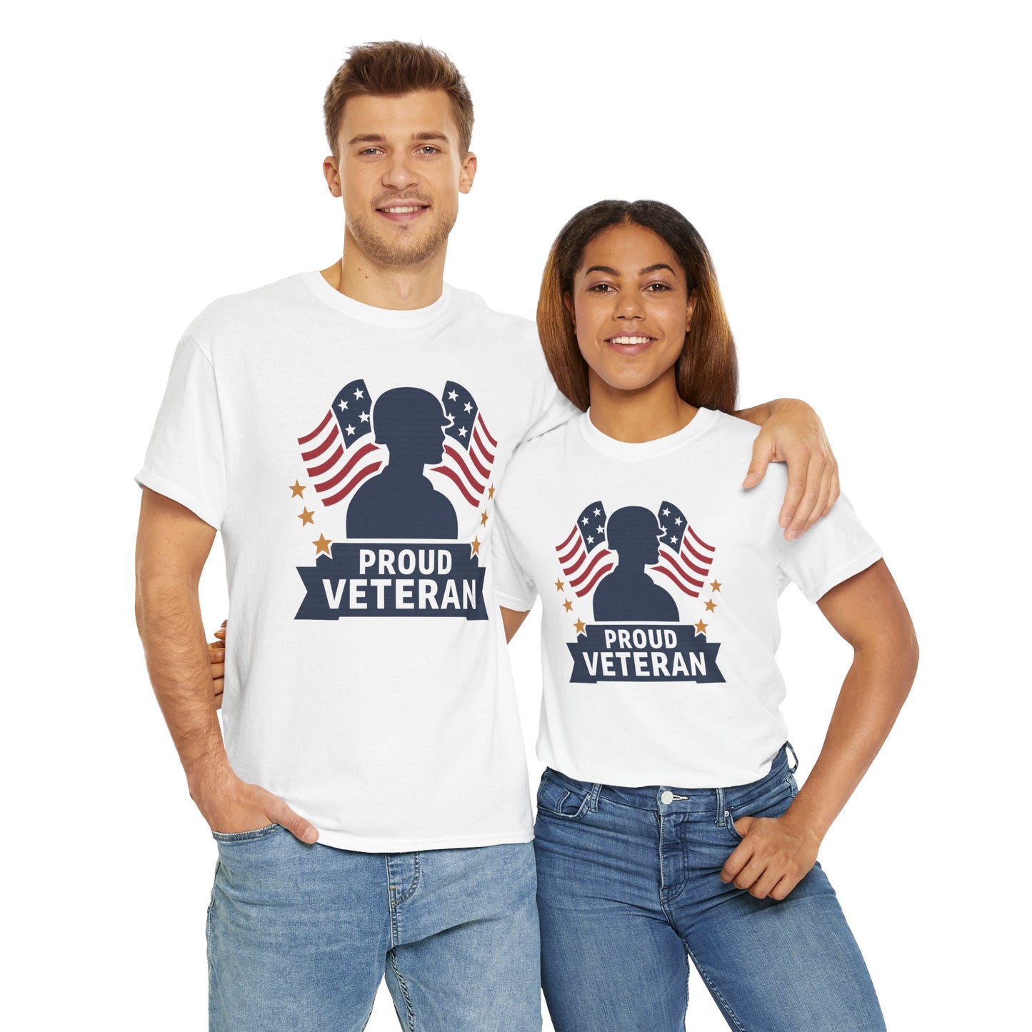 "Proud Veteran" Unisex Tee