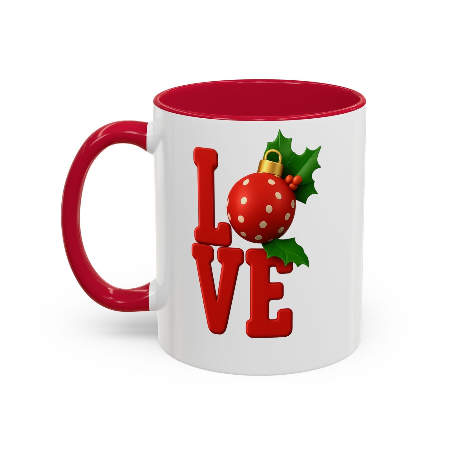 "LOVE" Accent Mugs