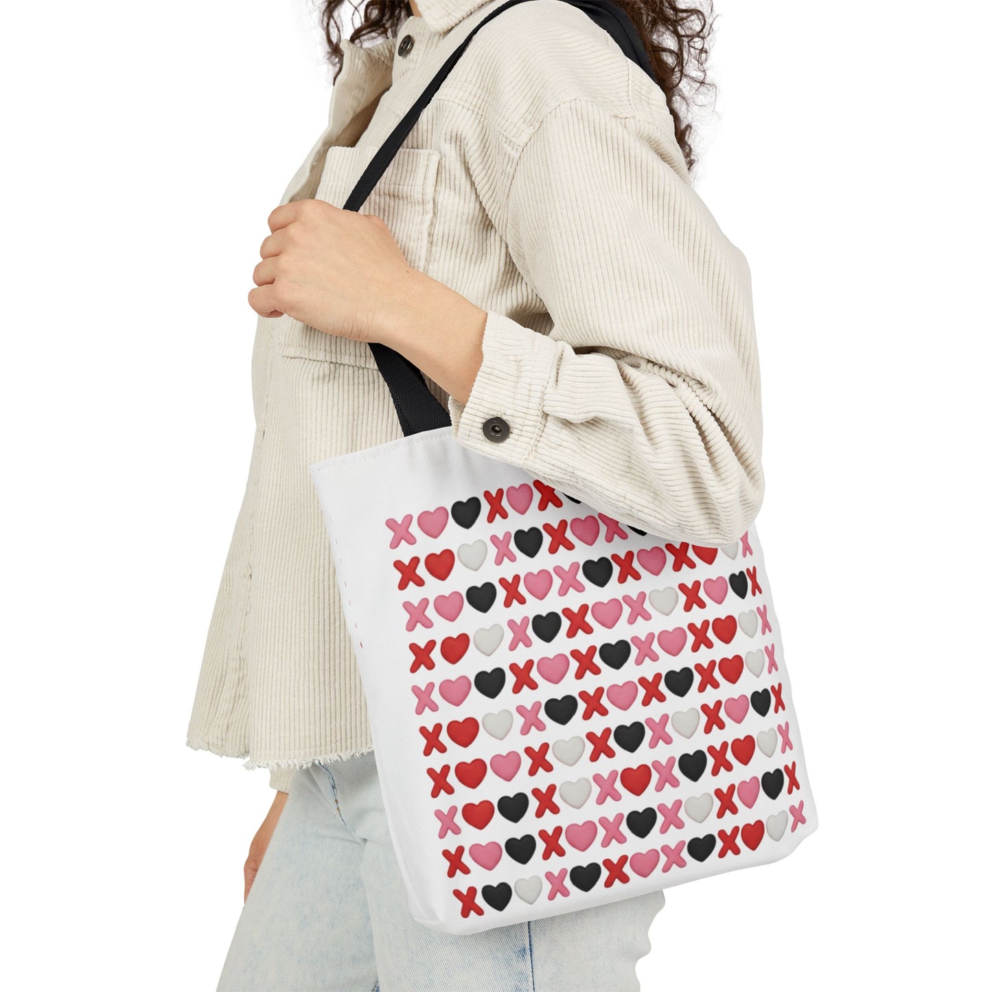Bold XOXOX Pattern Tote Bag – Style That Carries Everything