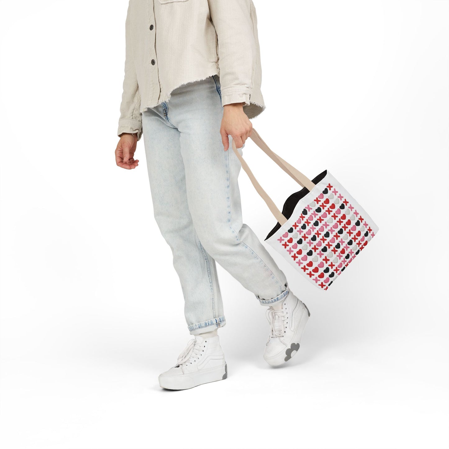 Bold XOXOX Pattern Tote Bag – Style That Carries Everything