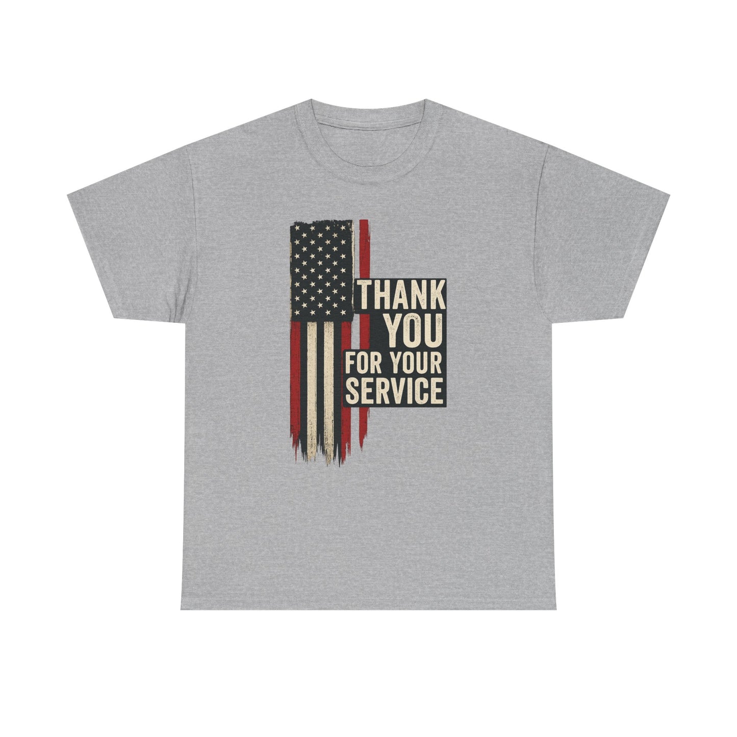 "Thank You For Your Service" Veterans Day Unisex Tee