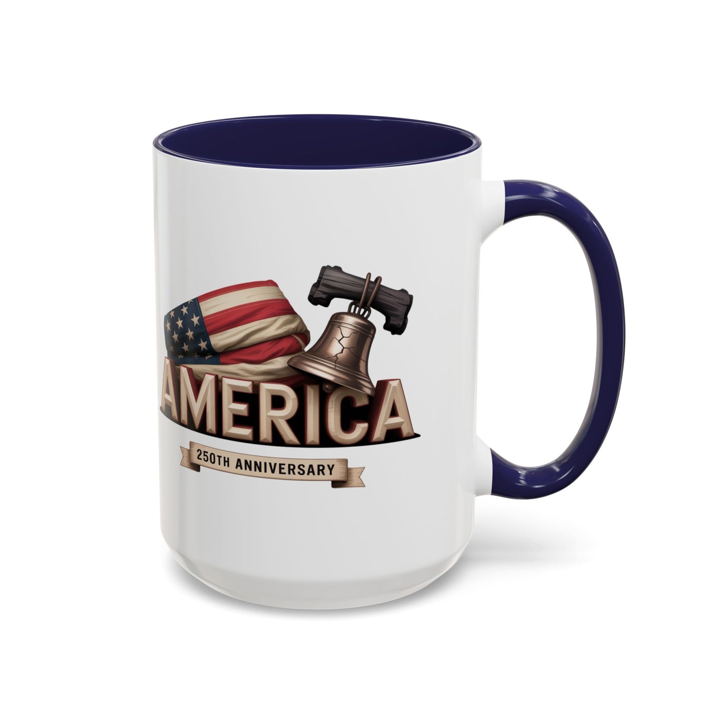 America Built 250th Anniversary Coffee Mug | Patriotic USA Pride Mug – 11oz & 15oz