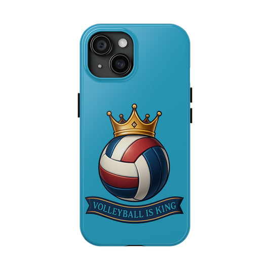 Volleyball Is King - Tough Phone Cases