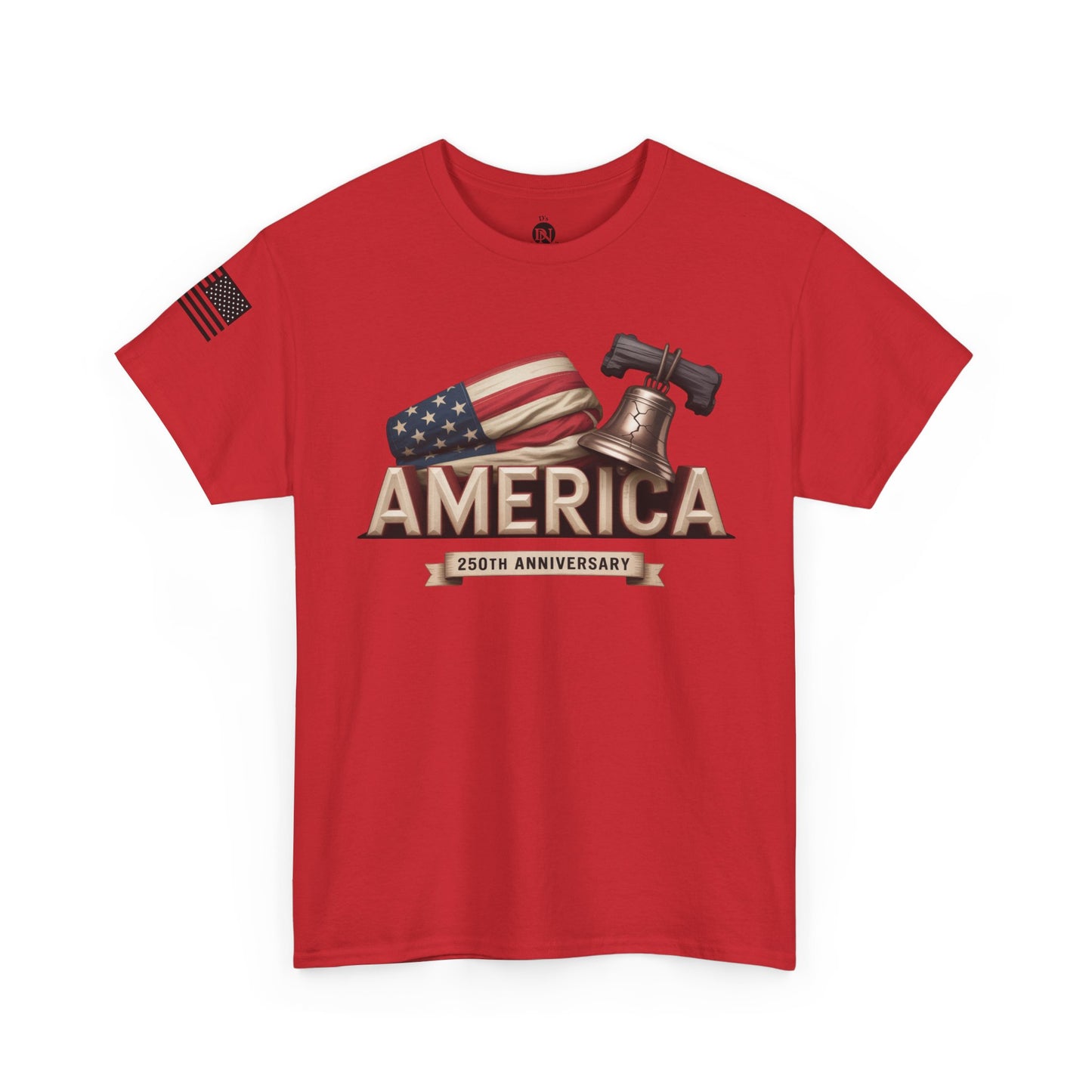 America Built. America Strong. USA 250th Anniversary Unisex Tee