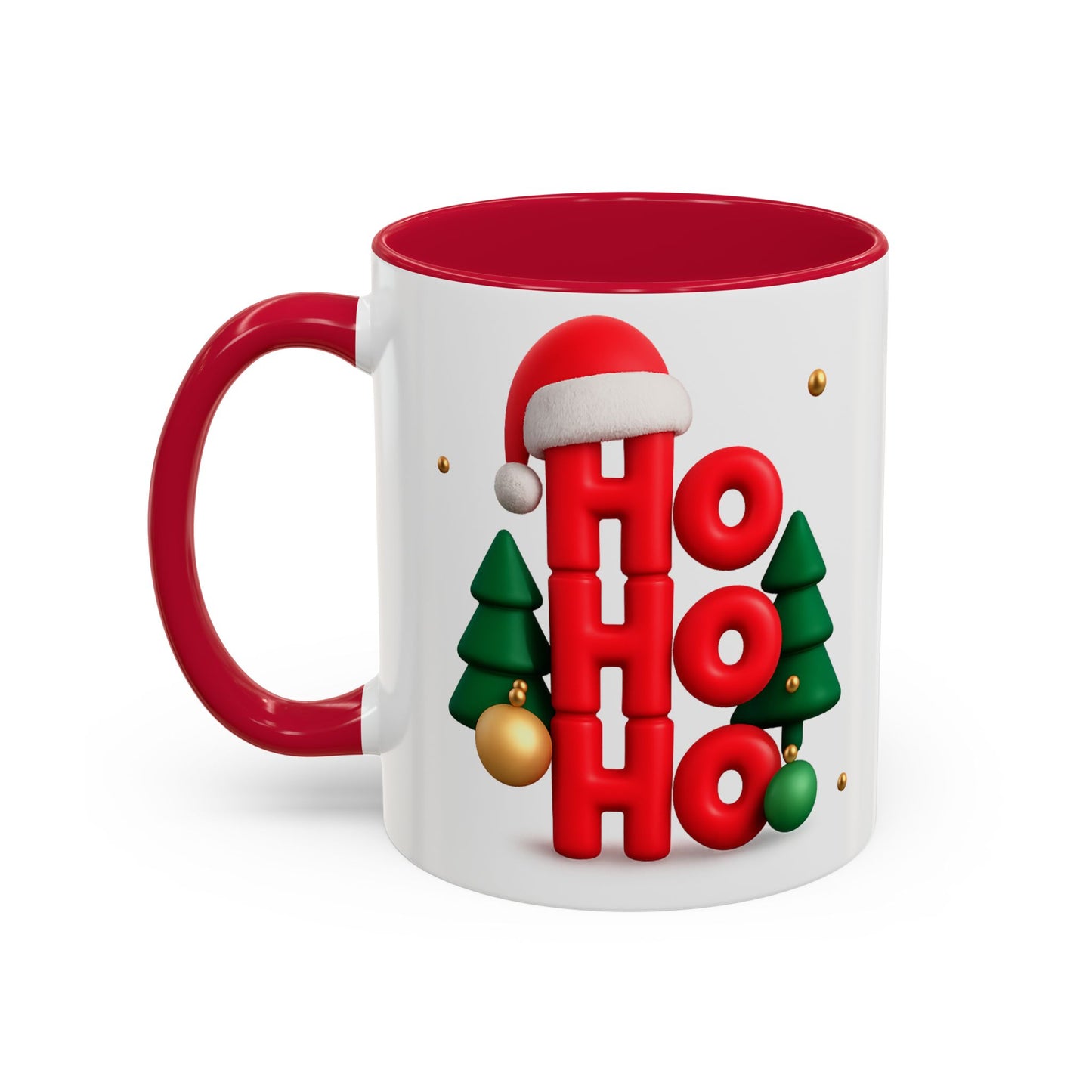 "Ho Ho Ho" Accent Mug