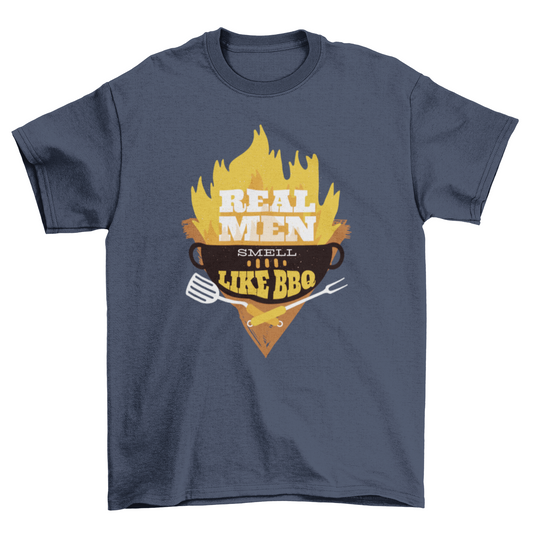 Real Men BBQ Tee