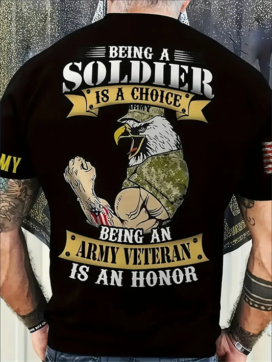 American Eagle Warrior Men's Tee (Plus Sizes Available)